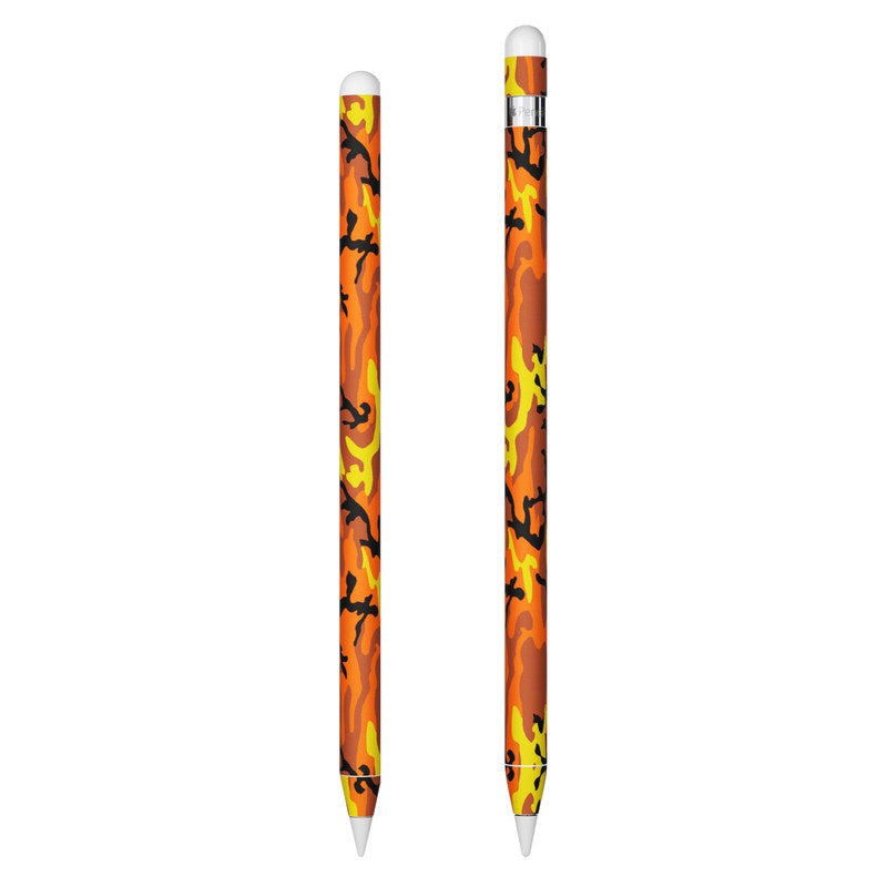 Orange Camo - Apple Pencil Skin