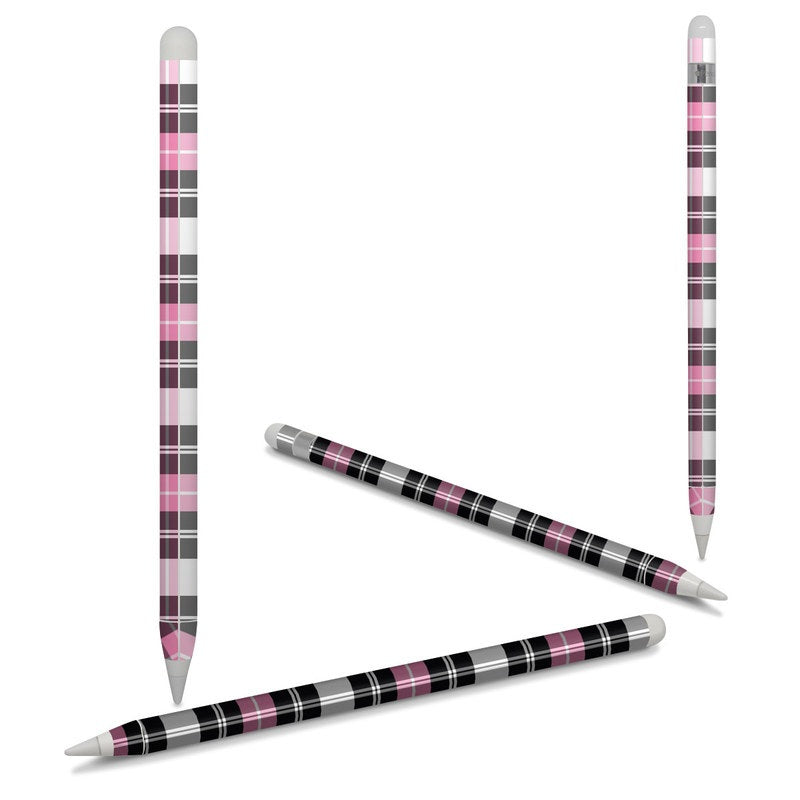 Pink Plaid - Apple Pencil Skin