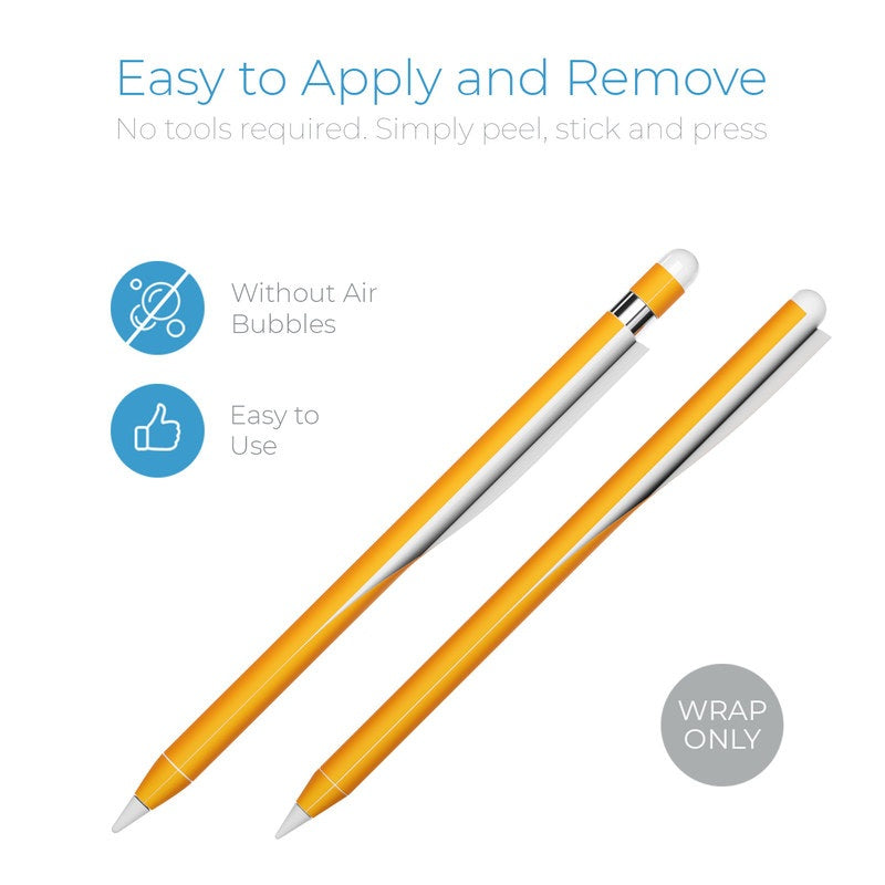 Solid State Orange - Apple Pencil Skin