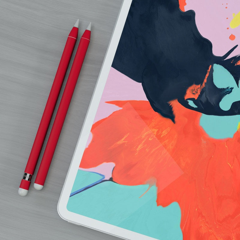 Solid State Red - Apple Pencil Skin