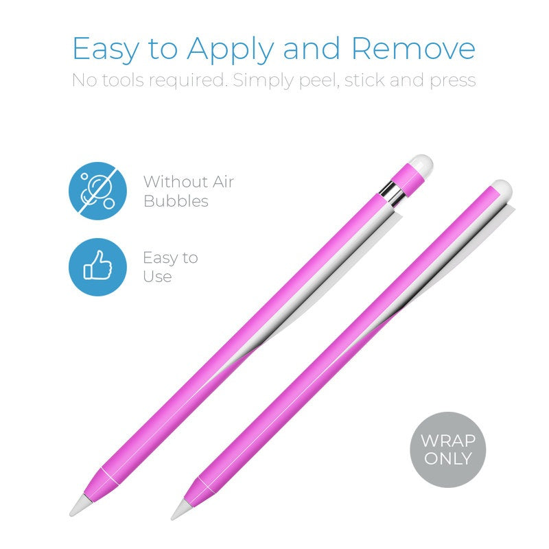 Solid State Vibrant Pink - Apple Pencil Skin