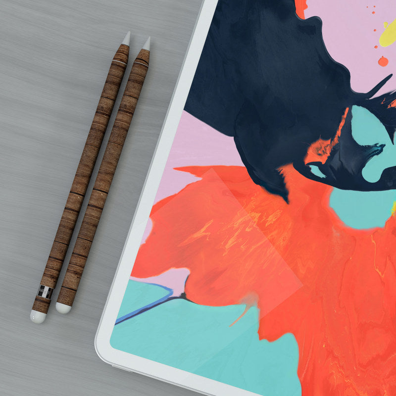 Stripped Wood - Apple Pencil Skin
