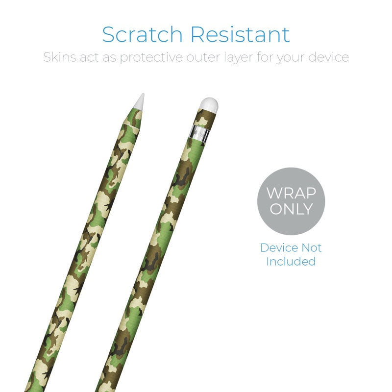 Woodland Camo - Apple Pencil Skin