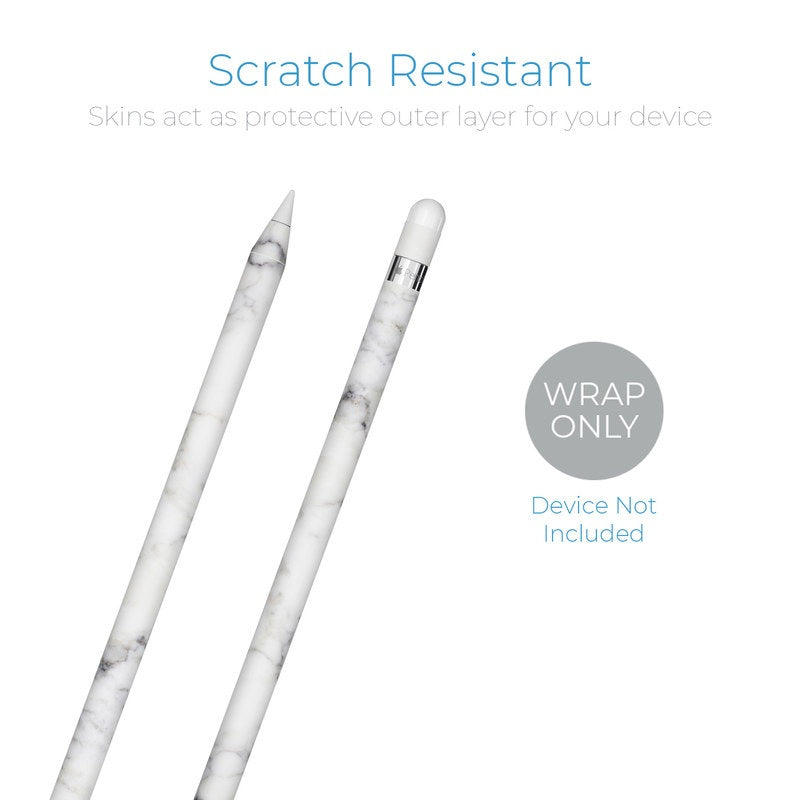 White Marble - Apple Pencil Skin