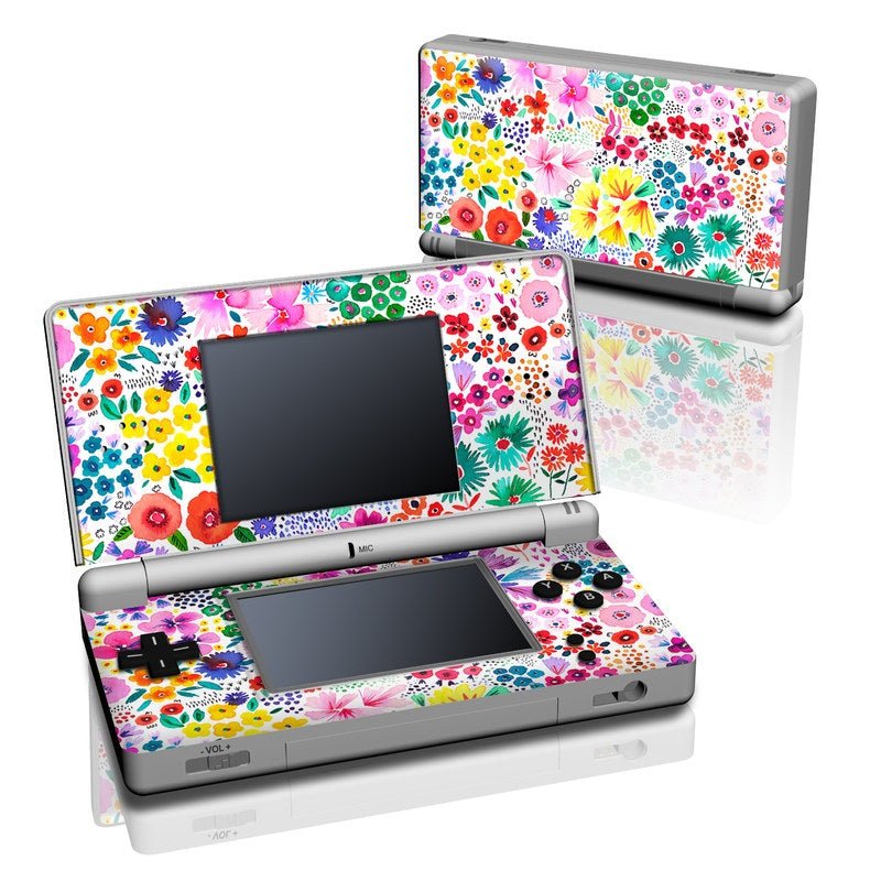 Artful Little Flowers - Nintendo DS Lite Skin - Ninola Design - DecalGirl