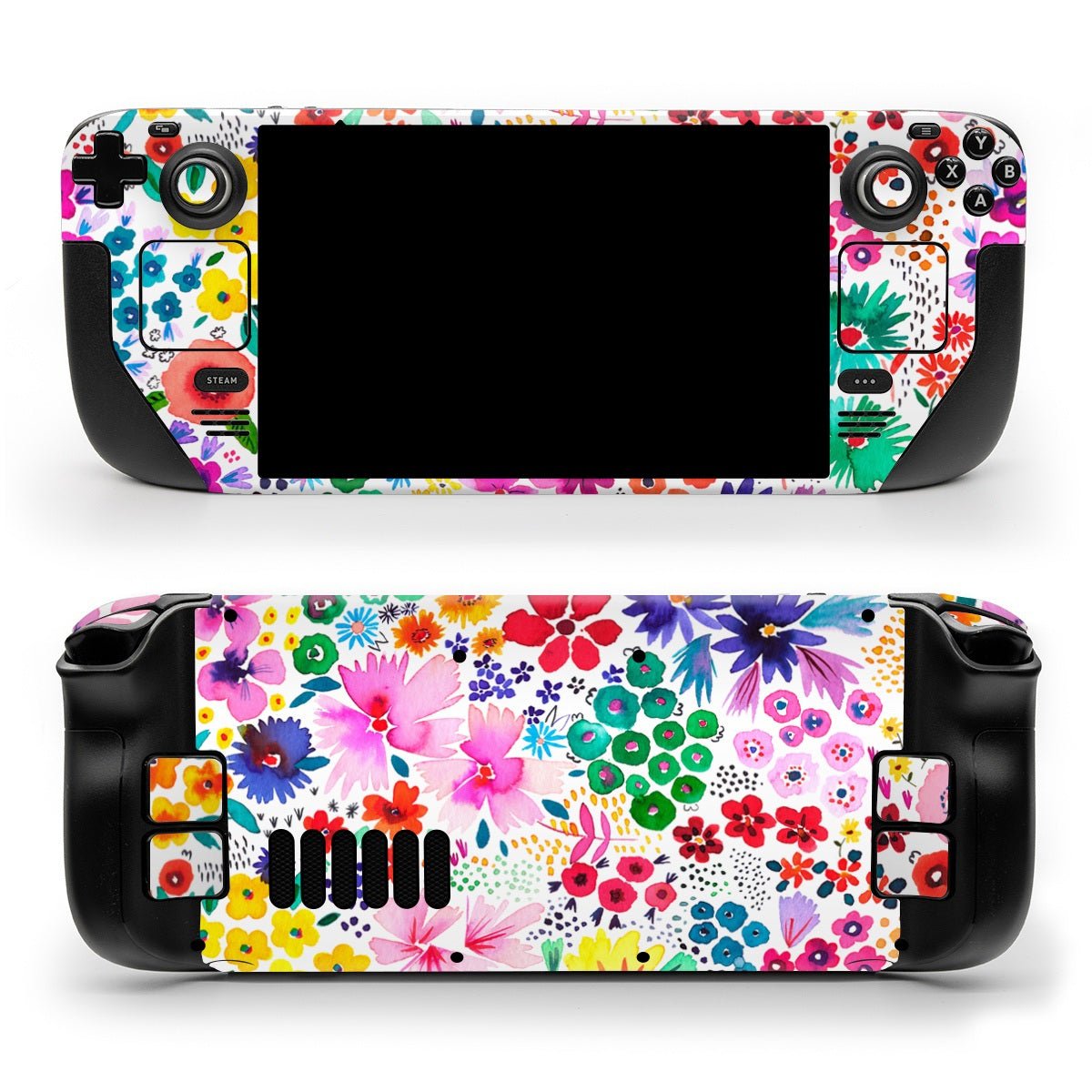 Artful Little Flowers - Valve Steam Deck Skin - Ninola Design - DecalGirl