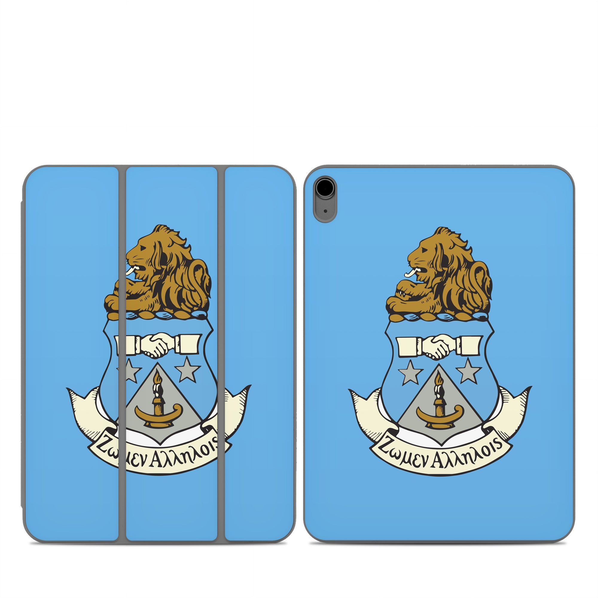 Alpha Delta Pi Crest Adelphean Blue - Apple Smart Folio Skin