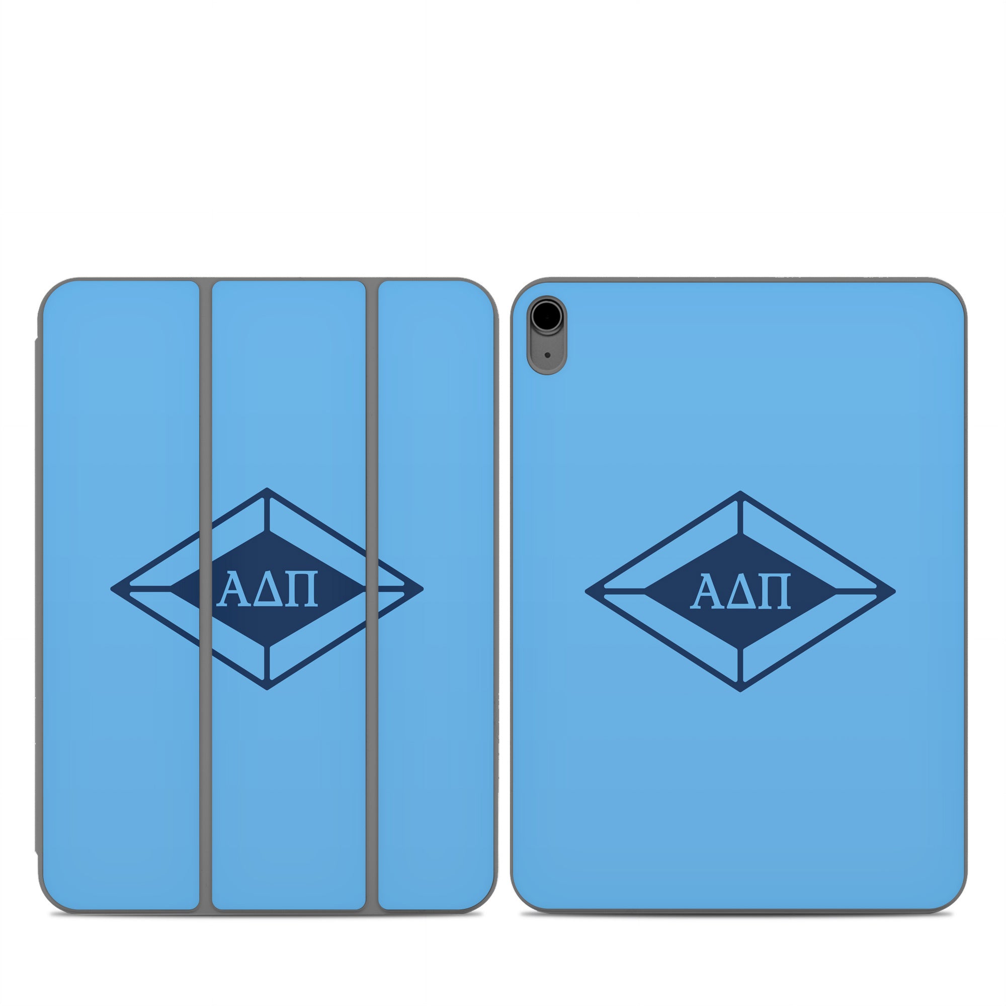 Alpha Delta Pi Diamond Letters Adelphean Blue - Apple Smart Folio Skin
