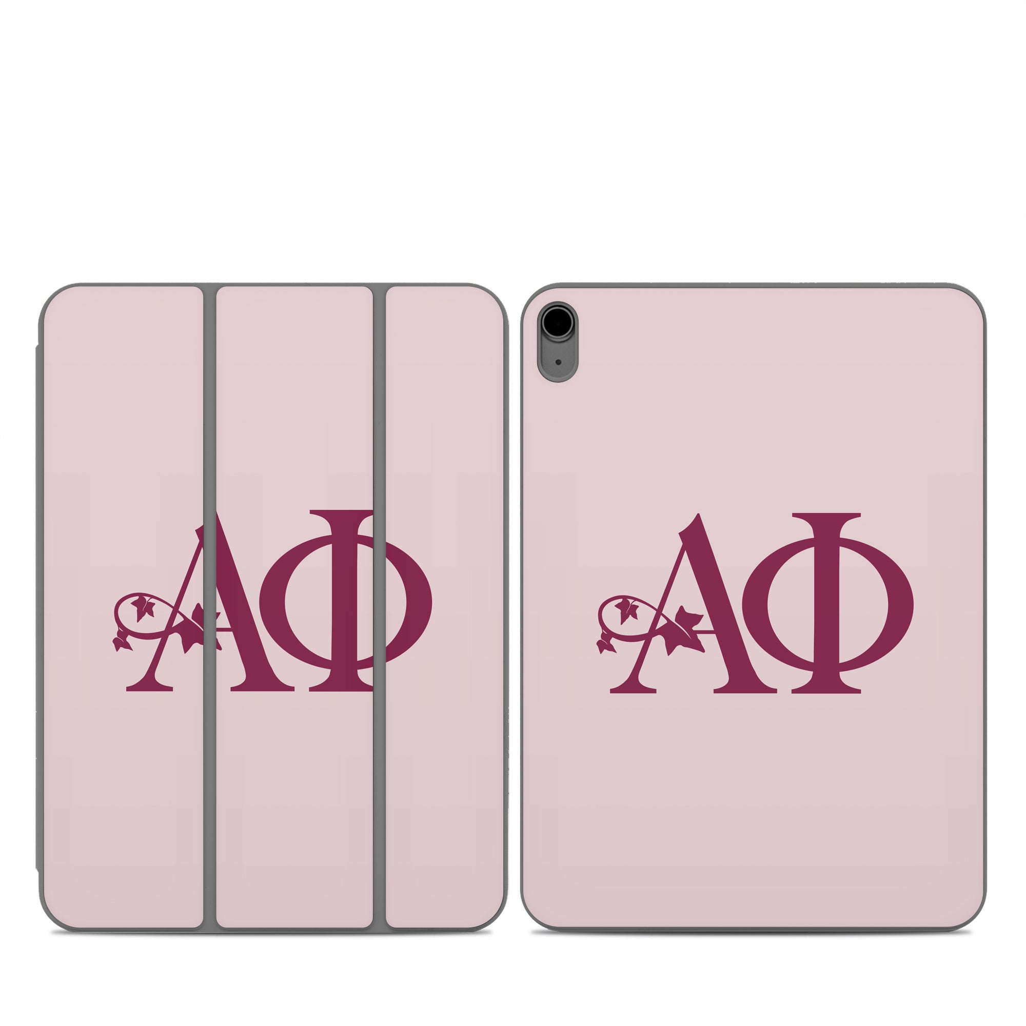 Alpha Phi Greek Letters Ivory - Apple Smart Folio Skin
