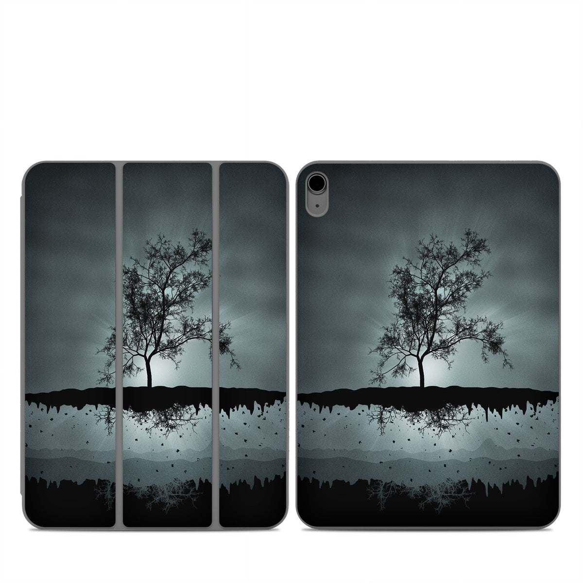 Flying Tree Black - Apple Smart Folio Skin