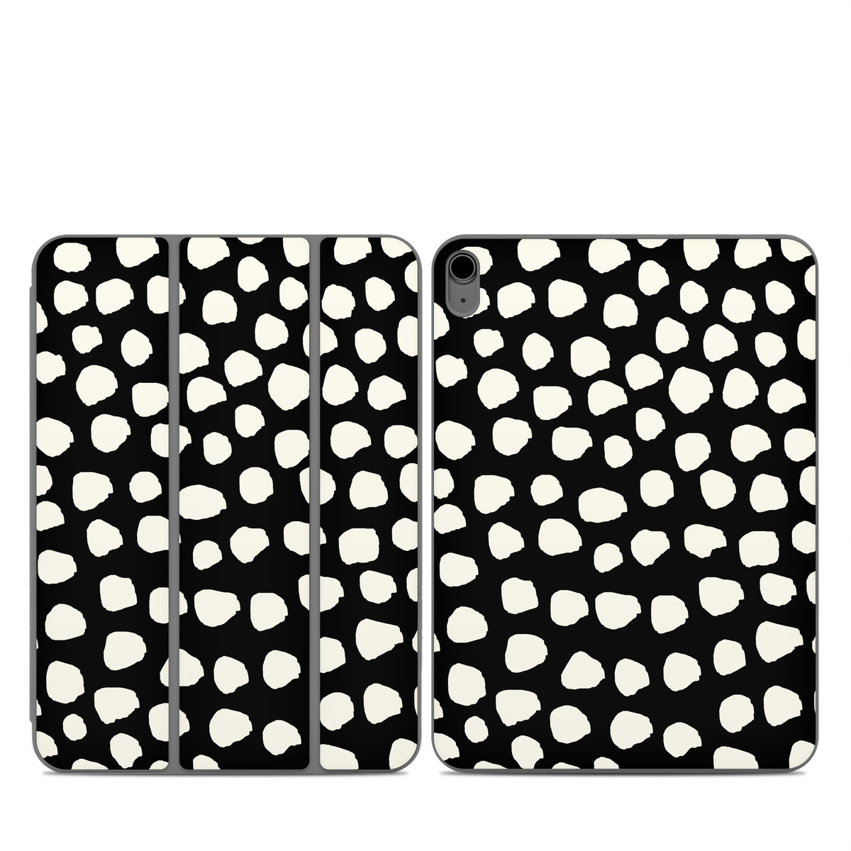 Inky Spots Black - Apple Smart Folio Skin