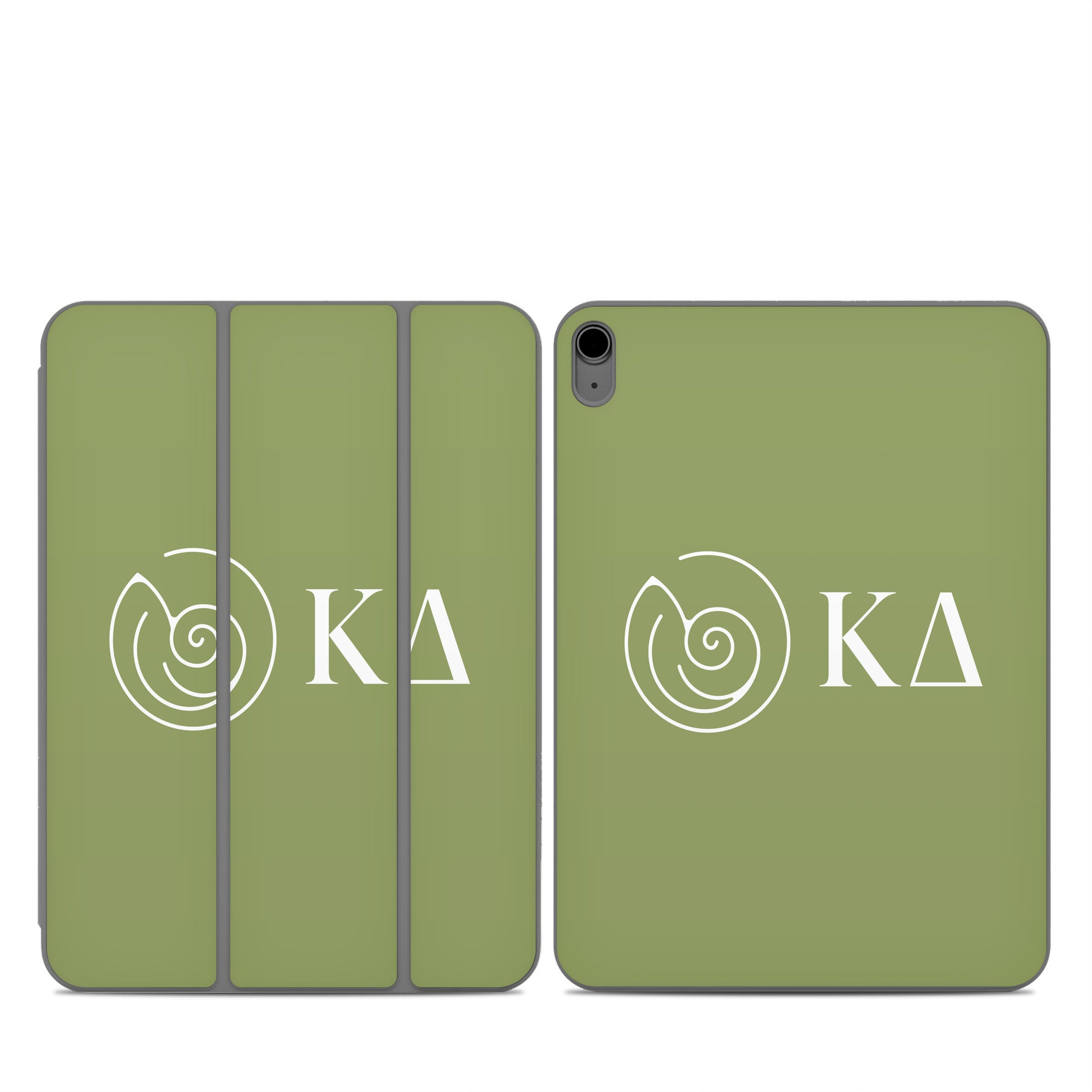 Kappa Delta Greek Letters KD Olive - Apple Smart Folio Skin