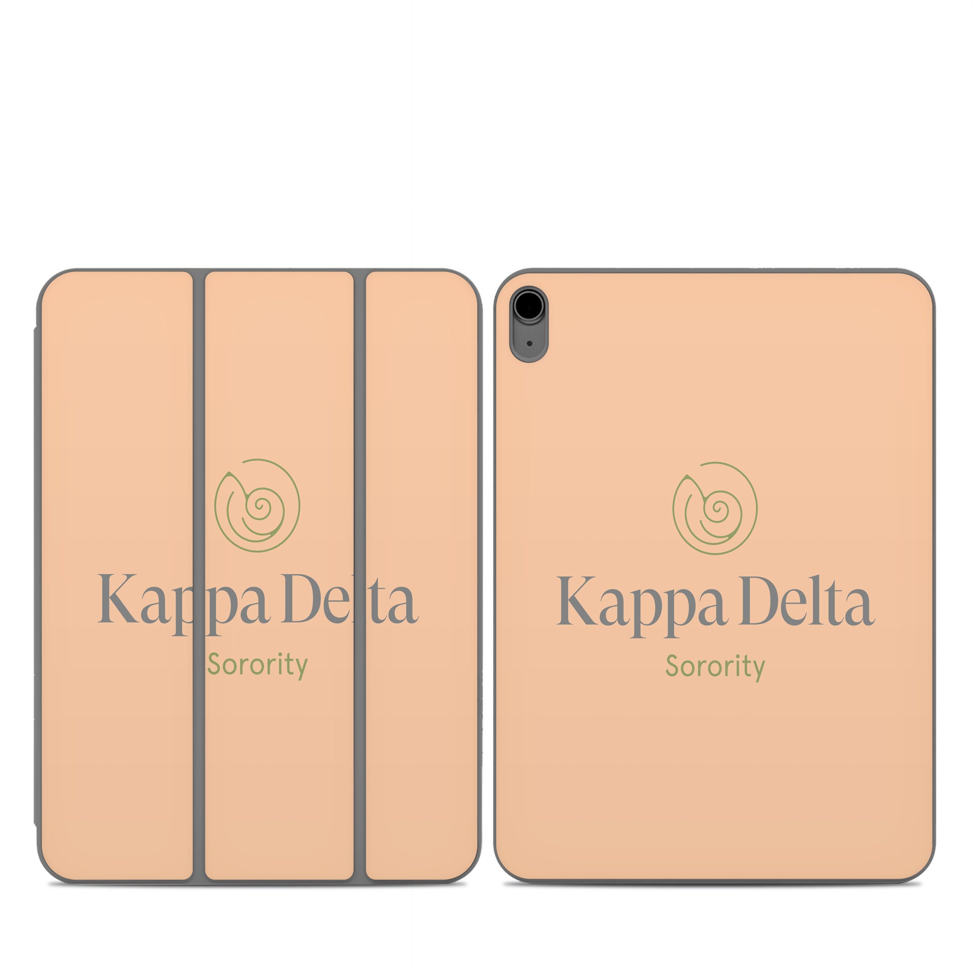 Kappa Delta Primary Logo Empowered Peach - Apple Smart Folio Skin