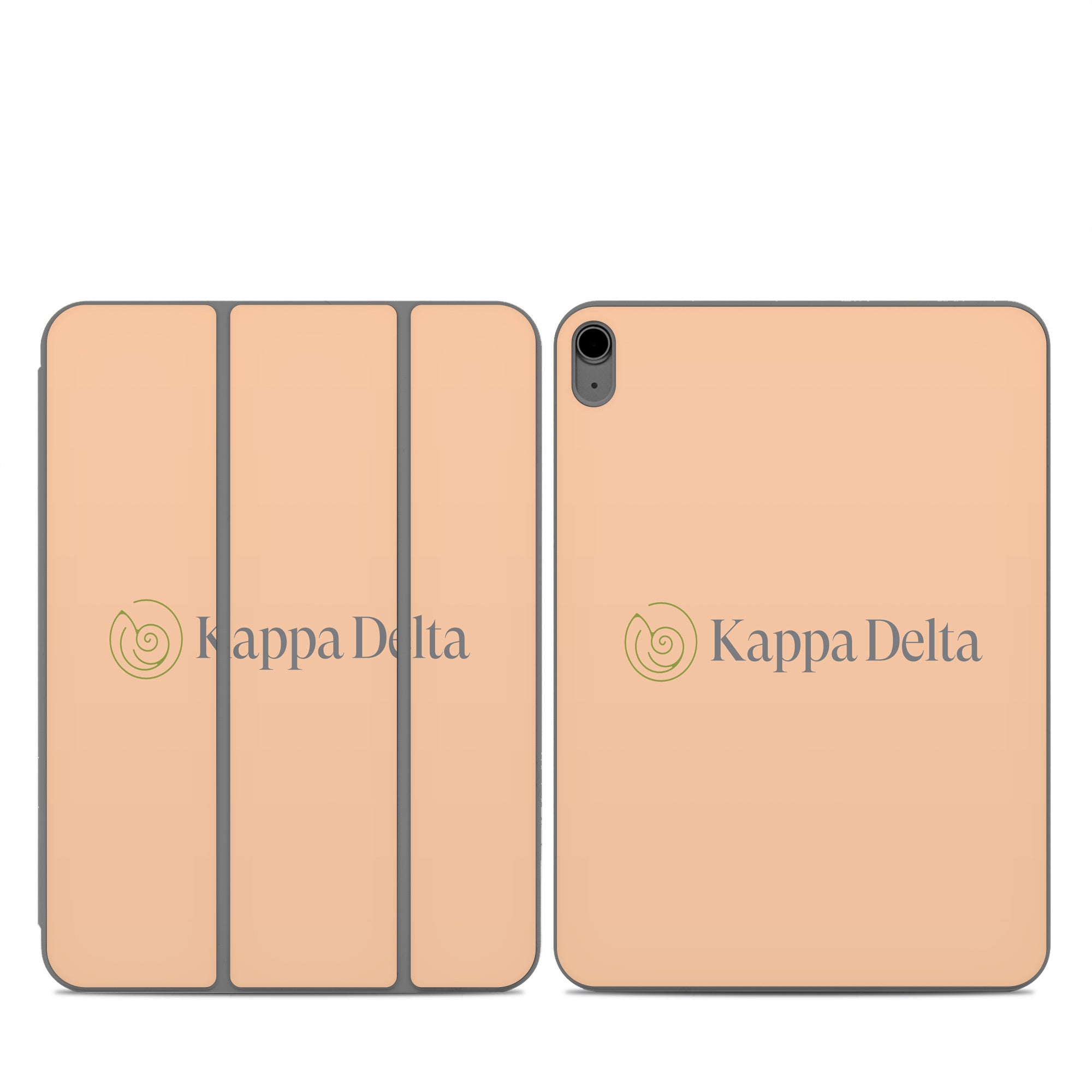 Kappa Delta Secondary Logo Empowered Peach - Apple Smart Folio Skin