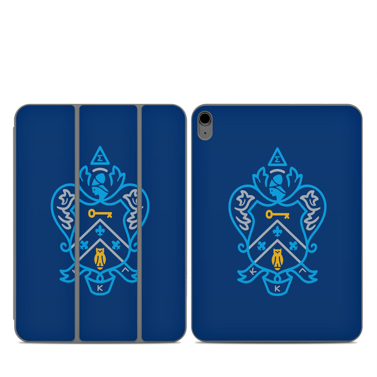 Kappa Kappa Gamma Coat of Arms Kappa Blue - Apple Smart Folio Skin