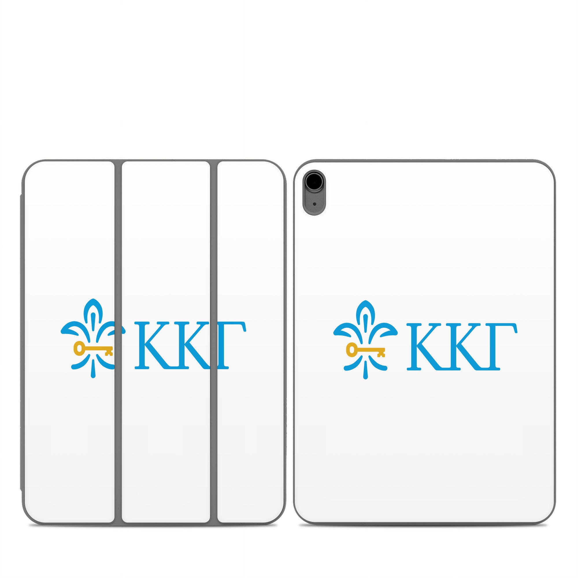 Kappa Kappa Gamma Letterkey Horizontal White - Apple Smart Folio Skin