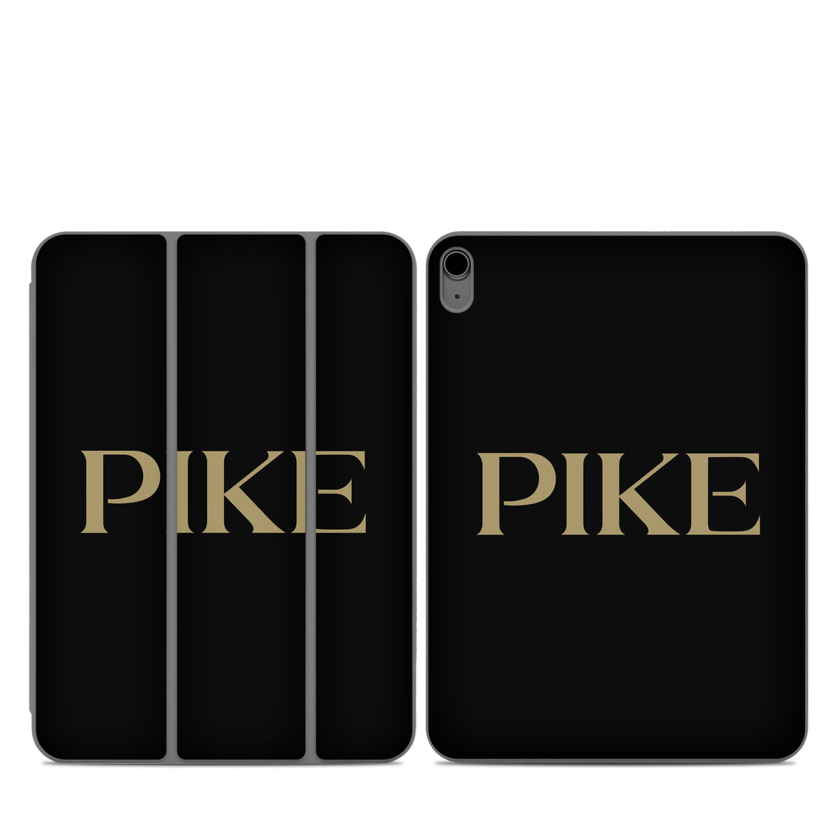 Pi Kappa Alpha PIKE Logo Black - Apple Smart Folio Skin