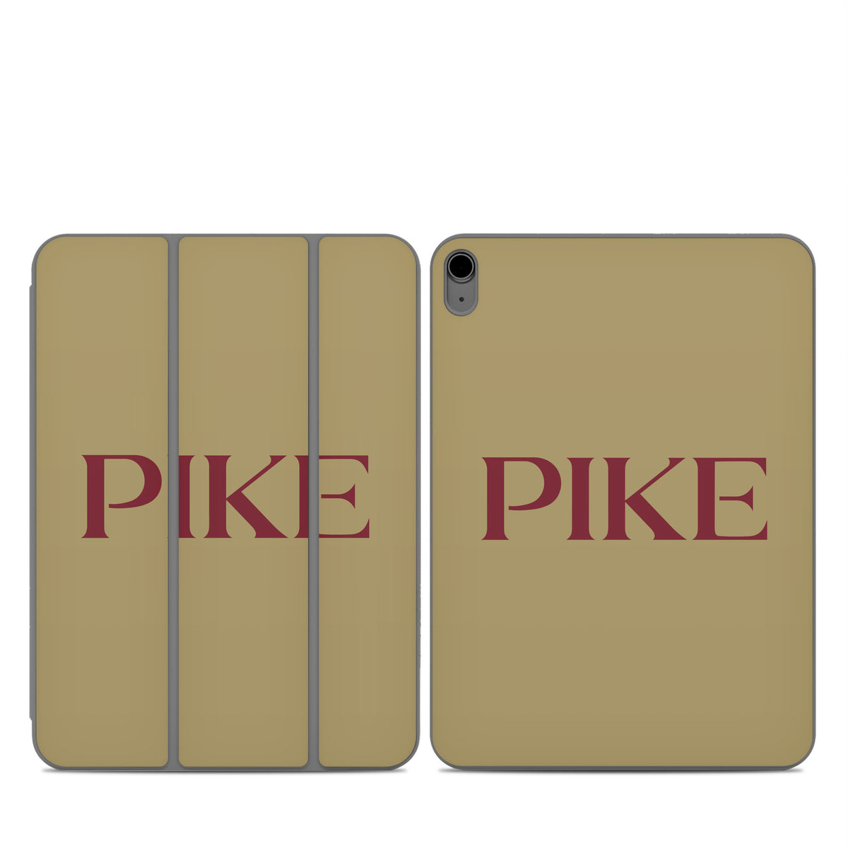 Pi Kappa Alpha PIKE Logo Gold - Apple Smart Folio Skin