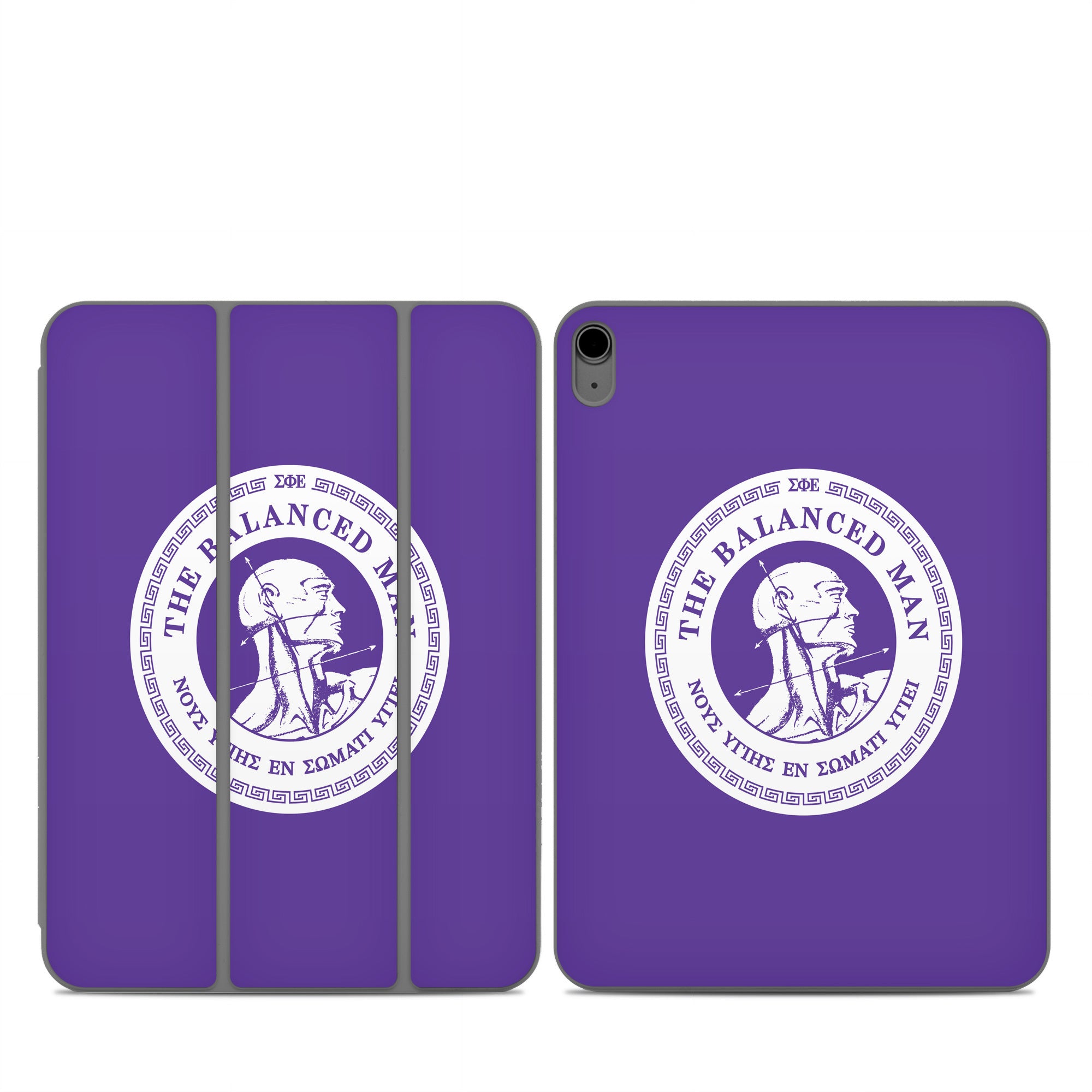 Sigma Phi Epsilon Balanced Man Purple - Apple Smart Folio Skin