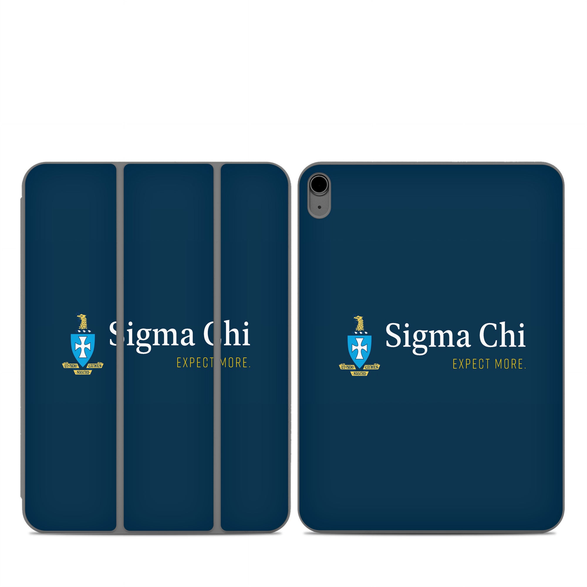 Sigma Chi Logo Navy - Apple Smart Folio Skin