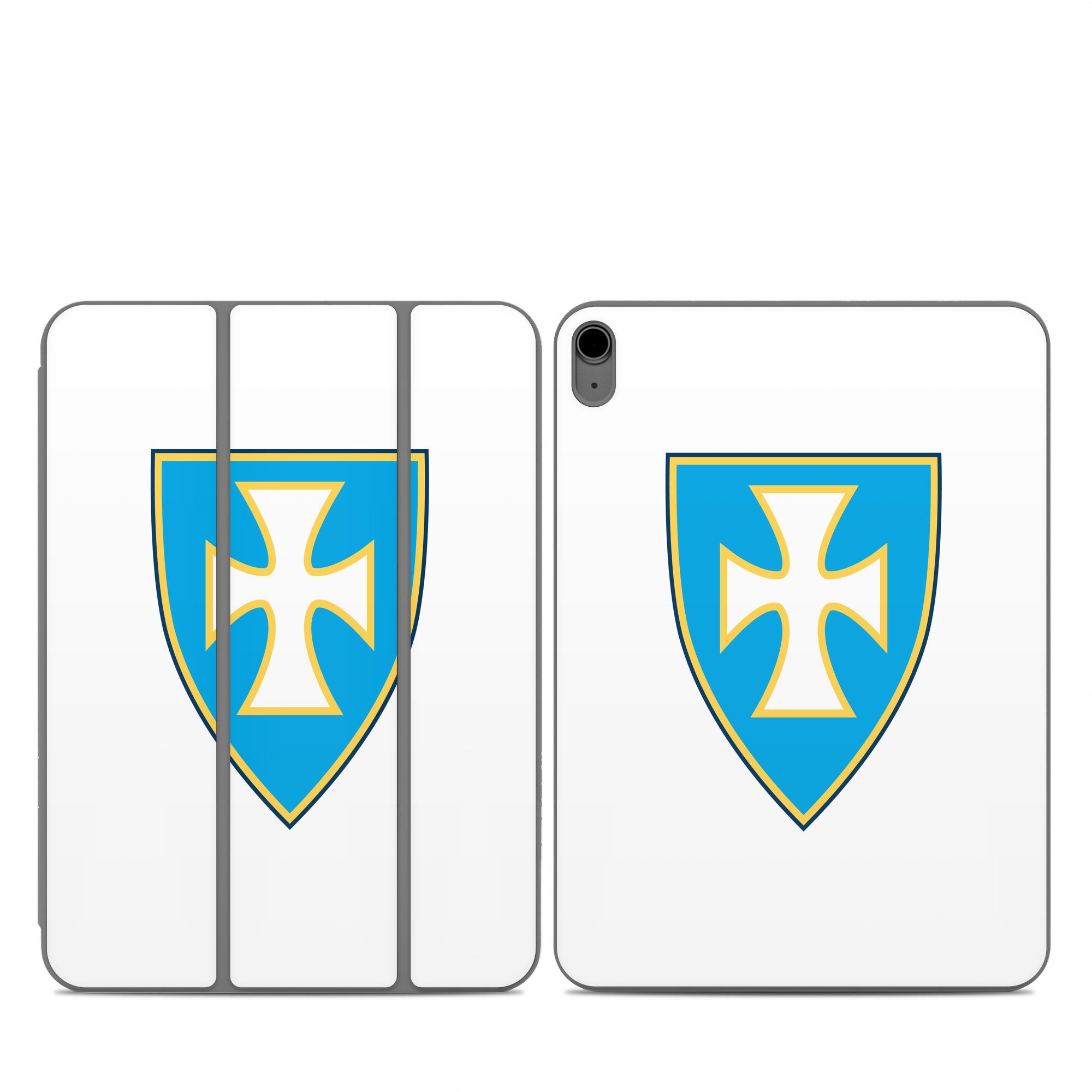 Sigma Chi Shield White - Apple Smart Folio Skin