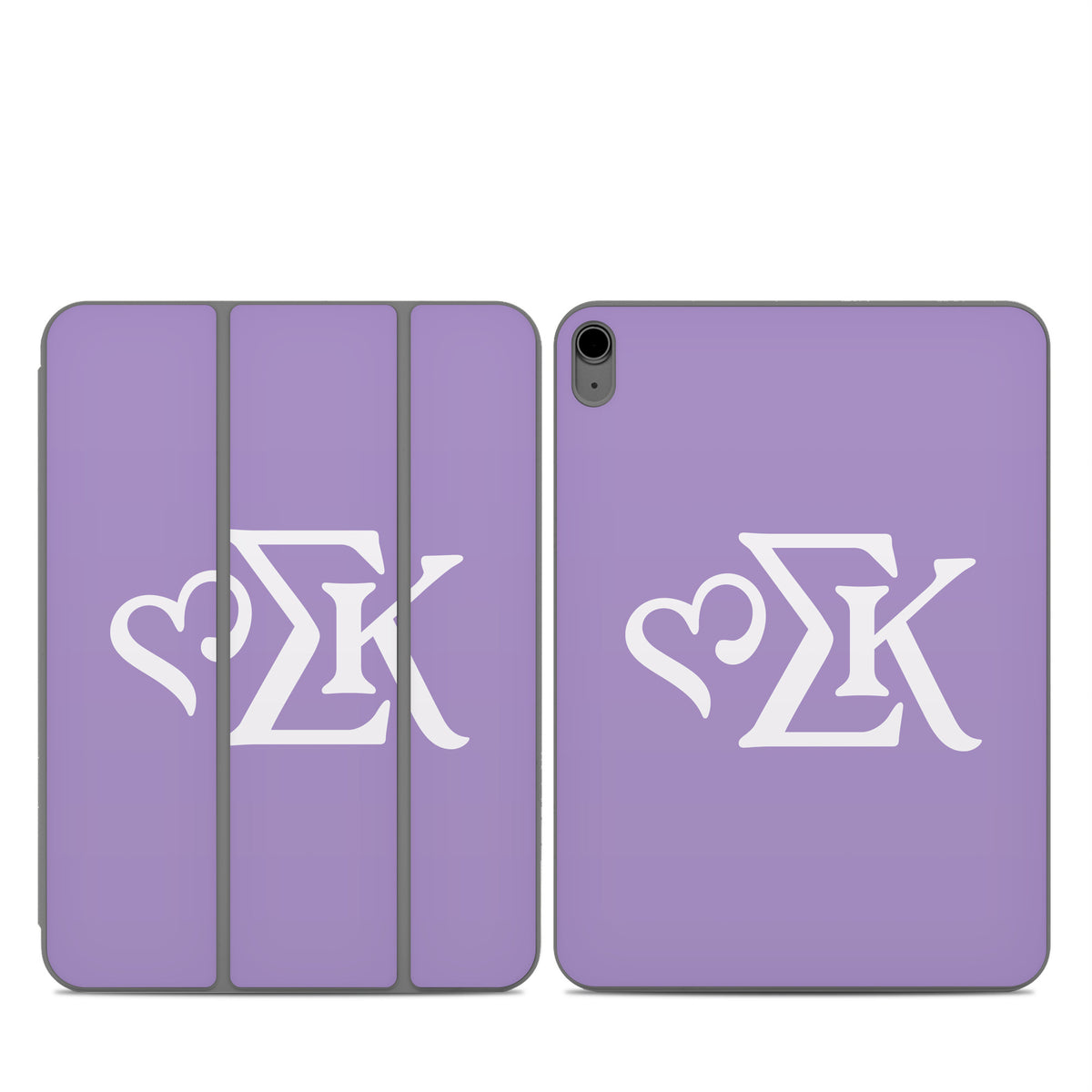 Sigma Kappa Greek Letters Dove Love on Legacy Lavender - Apple Smart Folio Skin