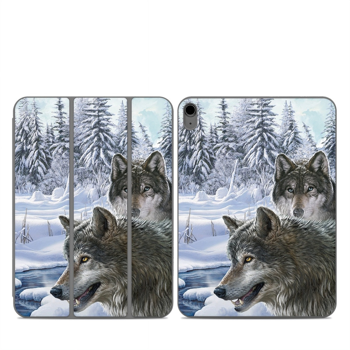 Snow Wolves - Apple Smart Folio Skin
