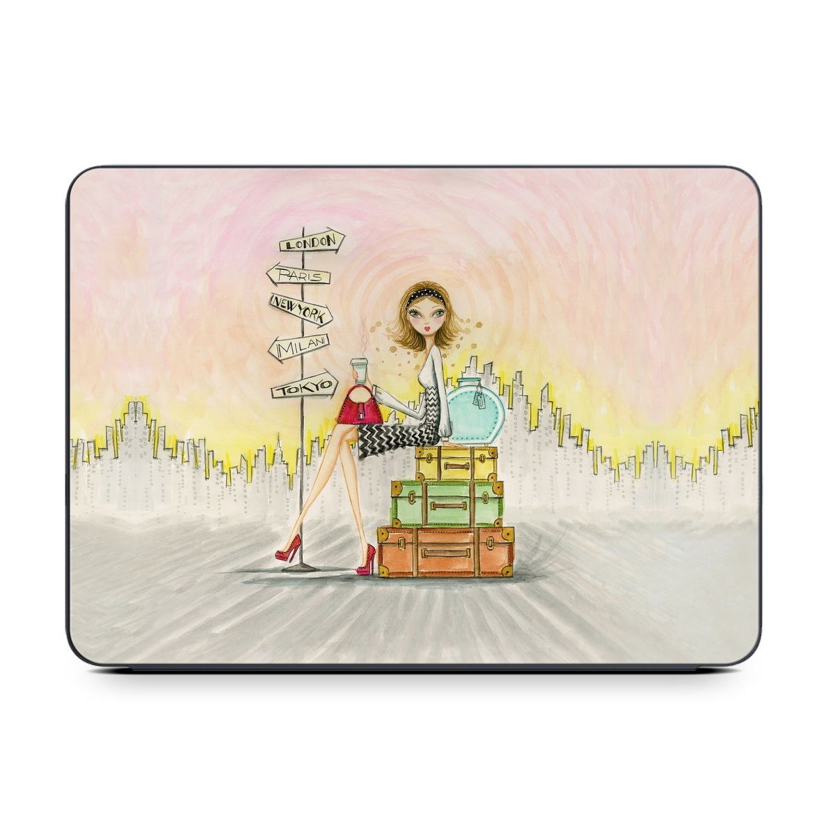 The Jet Setter - Apple Smart Keyboard Folio Skin