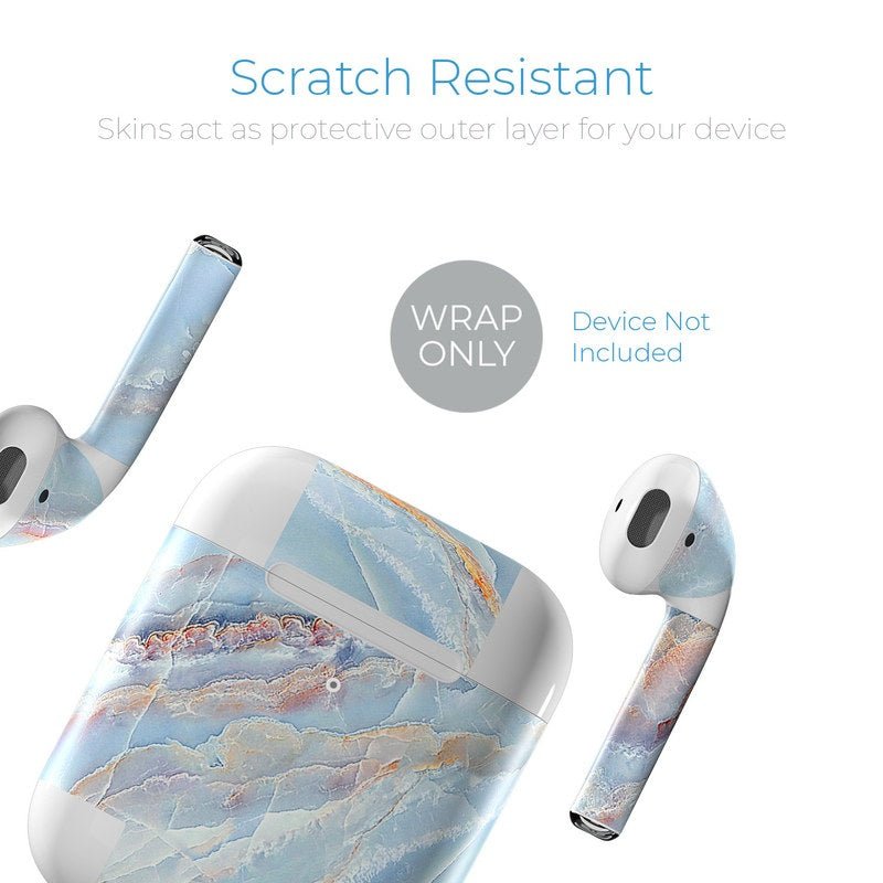 Atlantic Marble - Apple AirPods Skin - Marble Collection - DecalGirl