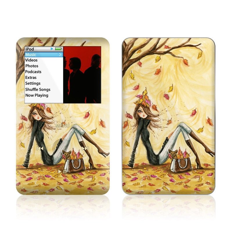 Autumn Leaves - iPod Classic Skin - Bella Pilar - DecalGirl