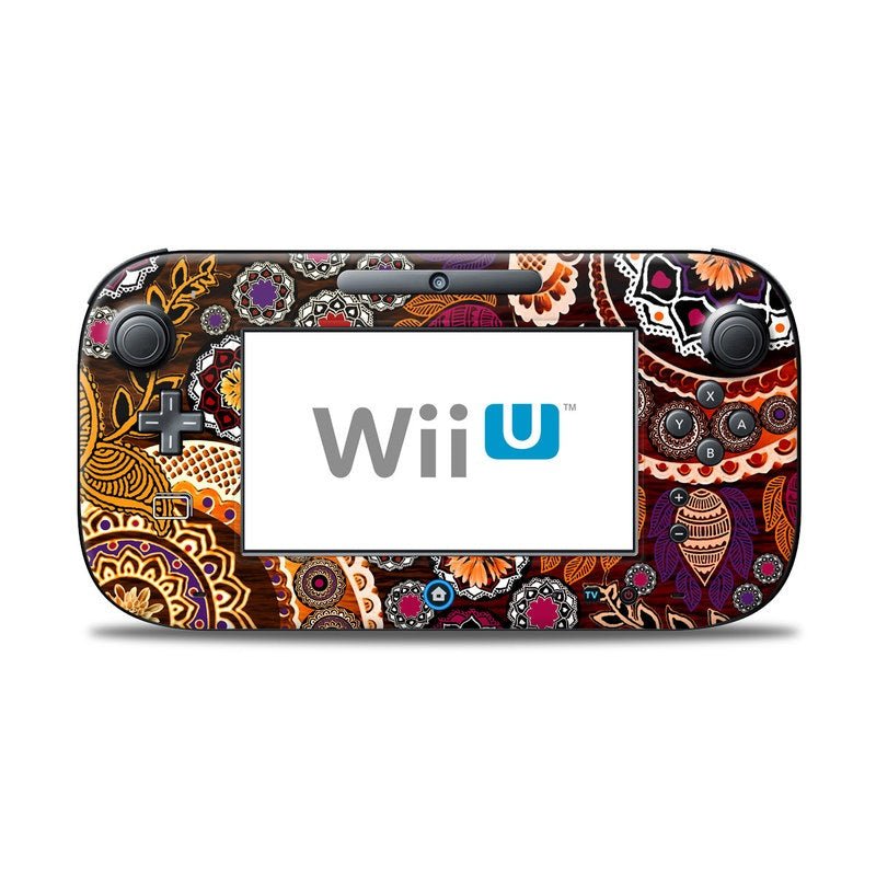 Autumn Mehndi - Nintendo Wii U Controller Skin - Fusion Idol - DecalGirl