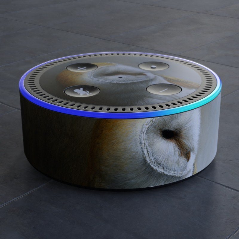 Barn Owl - Amazon Echo Dot (2nd Gen) Skin - Jeremy Paul - DecalGirl