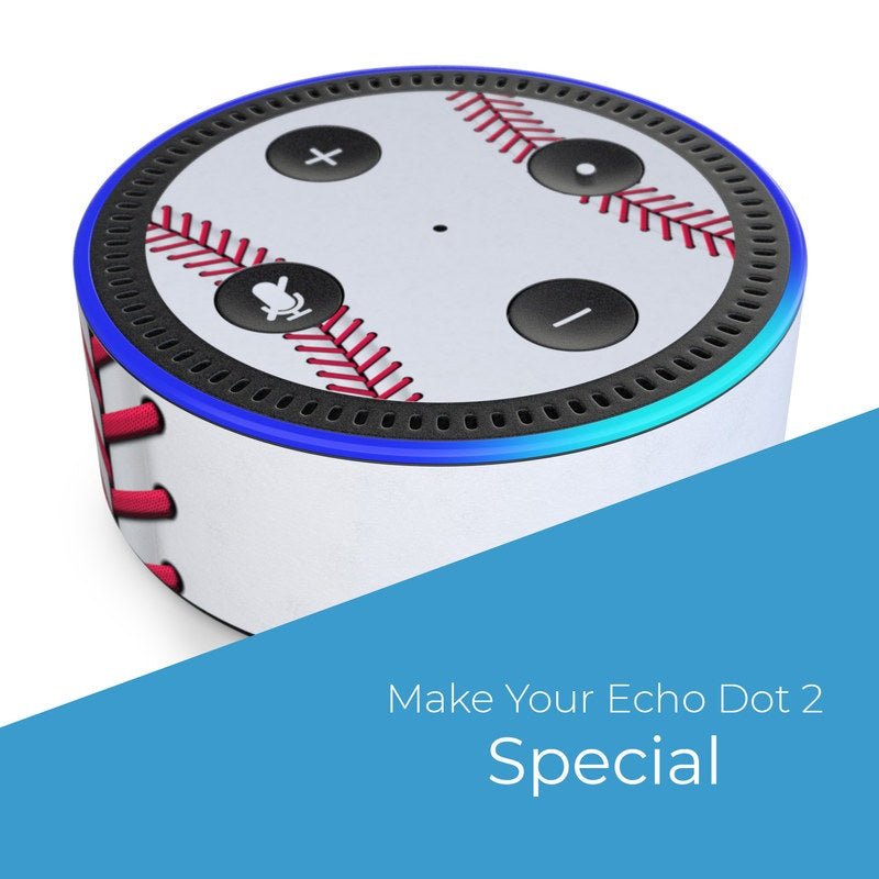 Baseball - Amazon Echo Dot (2nd Gen) Skin - Sports - DecalGirl