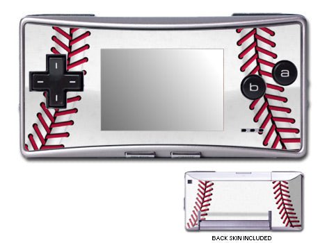 Baseball - Nintendo GameBoy Micro Skin - Sports - DecalGirl