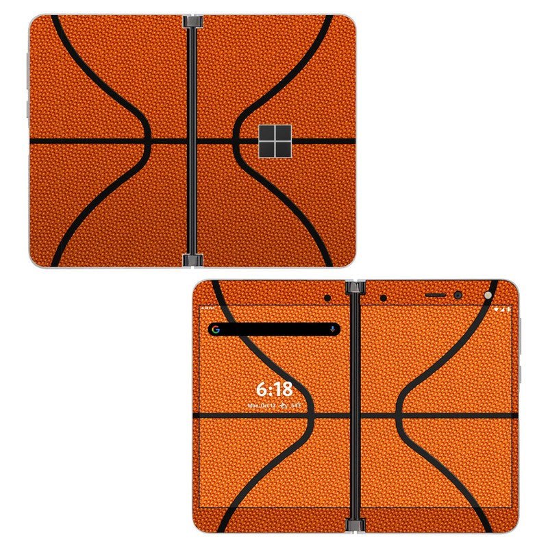 Basketball - Microsoft Surface Duo Skin - Sports - DecalGirl