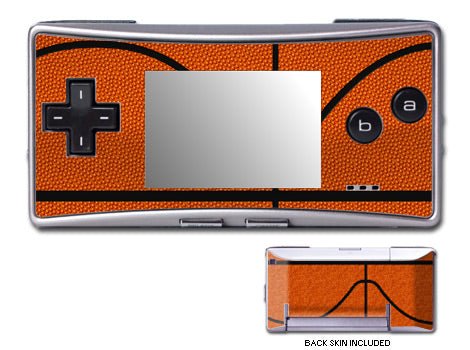 Basketball - Nintendo GameBoy Micro Skin - Sports - DecalGirl