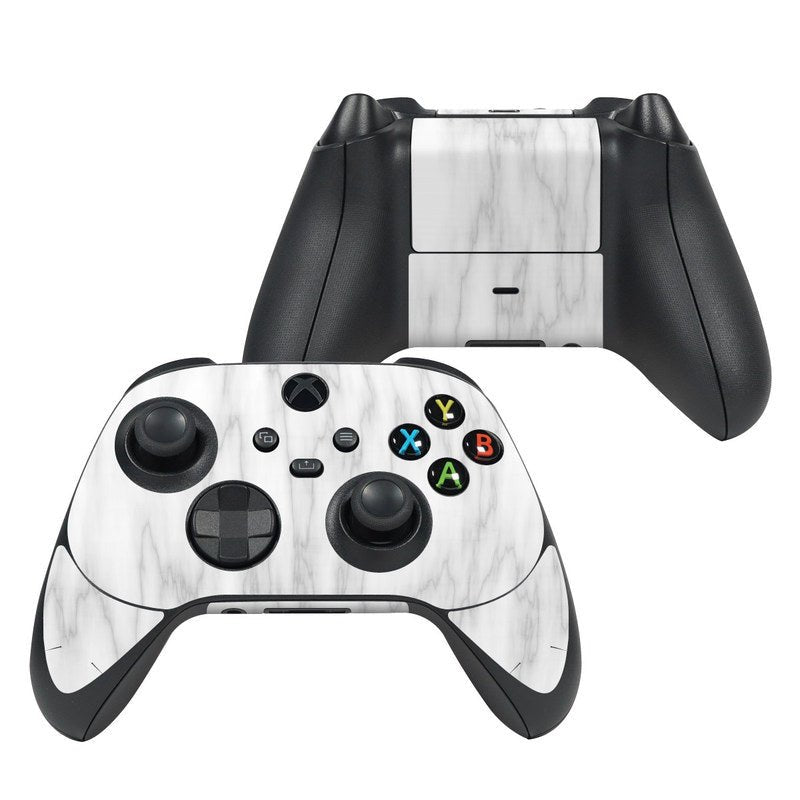 Bianco Marble - Microsoft Xbox Series X Controller Skin - Marble Collection - DecalGirl