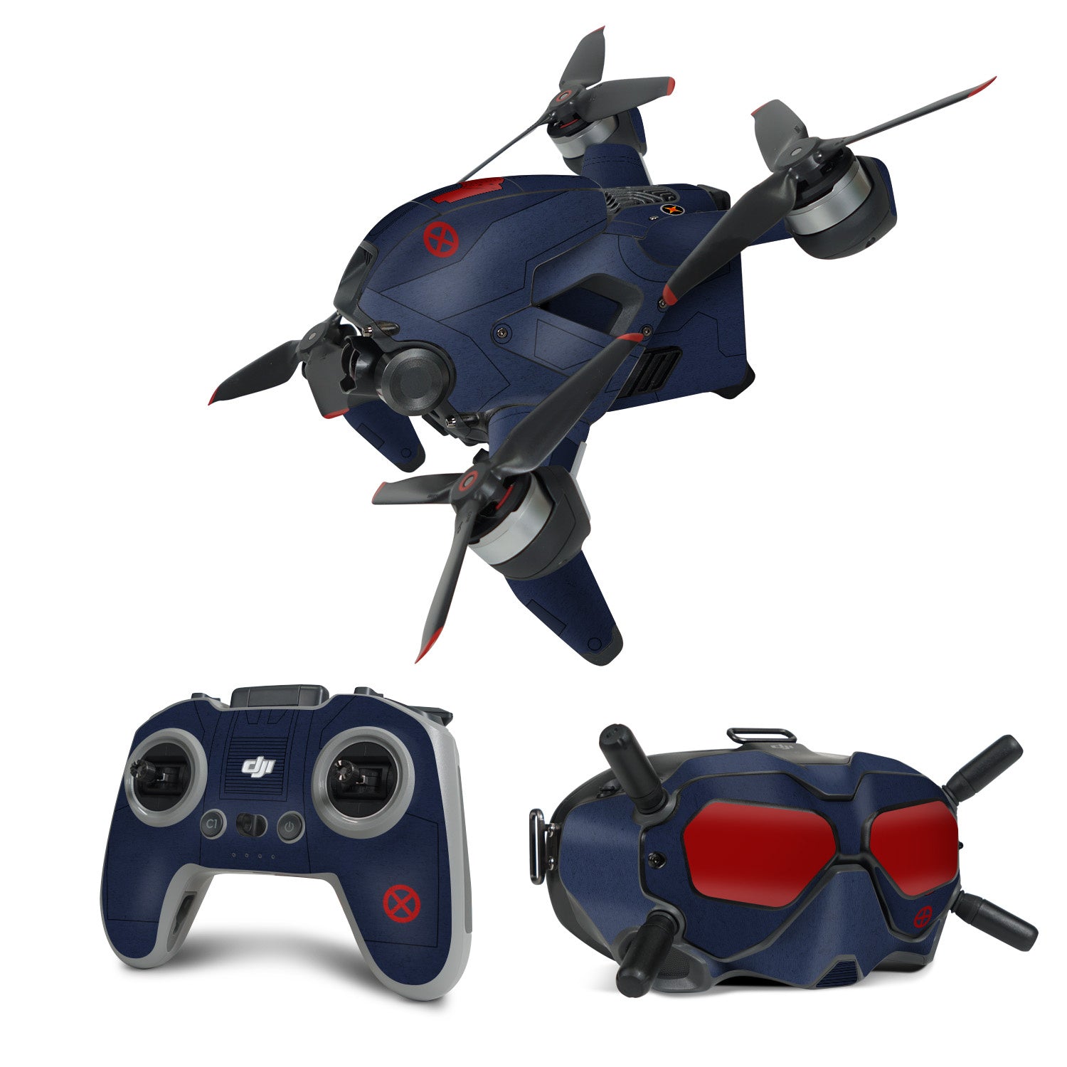 Blackbird Jet - DJI FPV Combo Skin