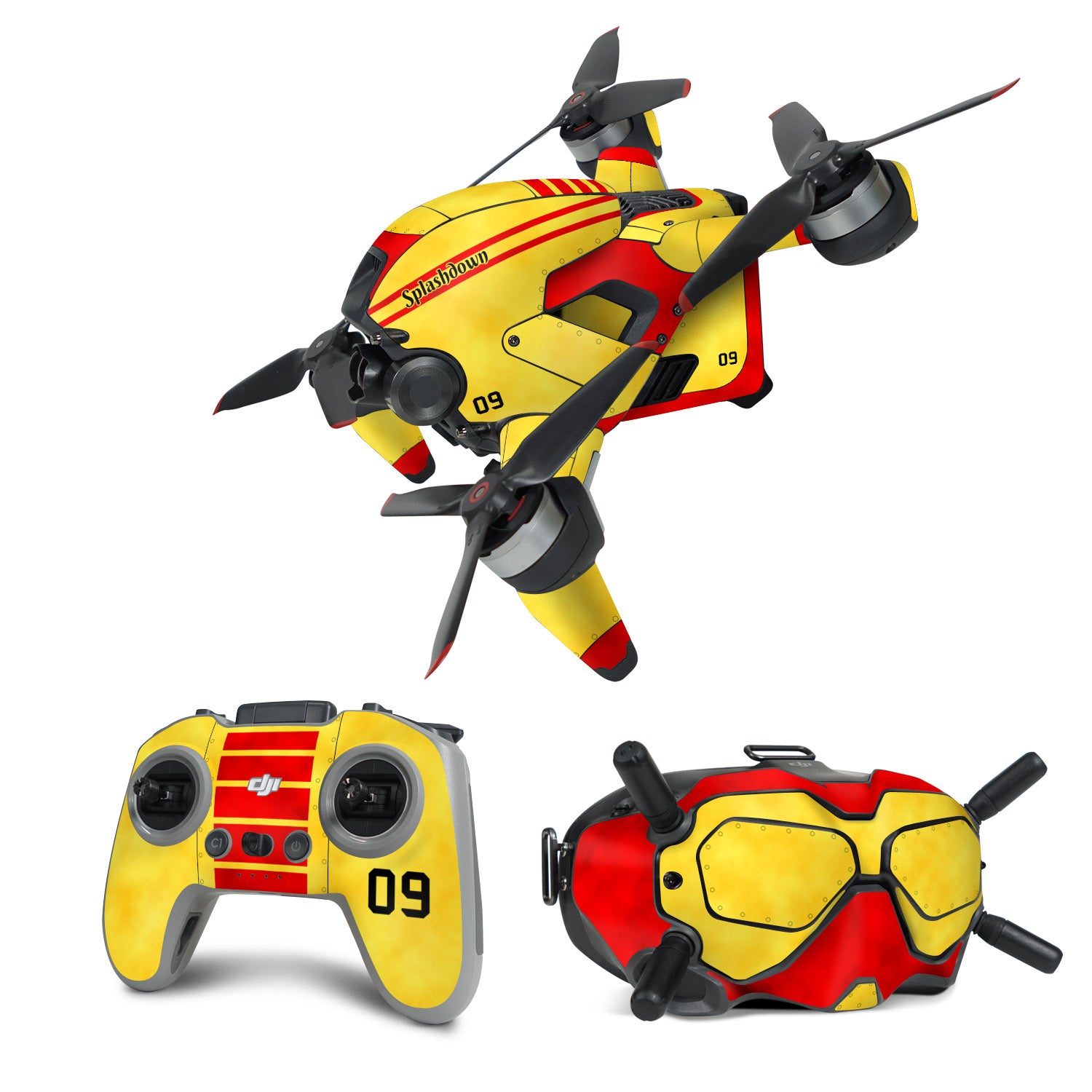 Splashdown - DJI FPV Combo Skin