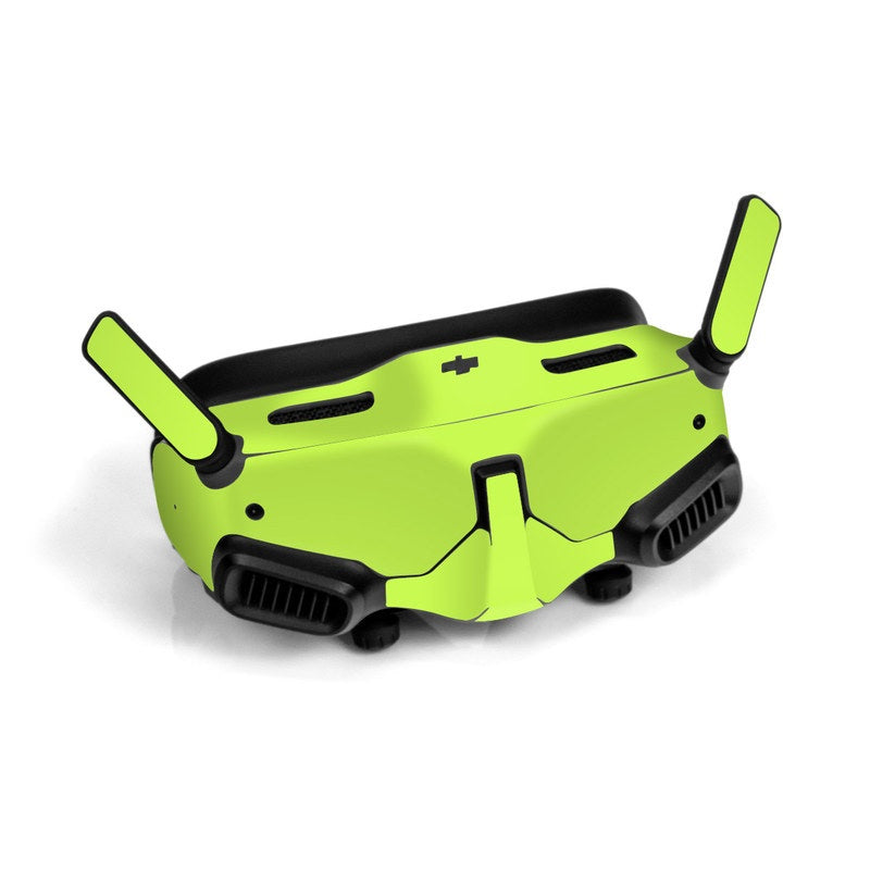 Solid State Lime - DJI Goggles 2 Skin