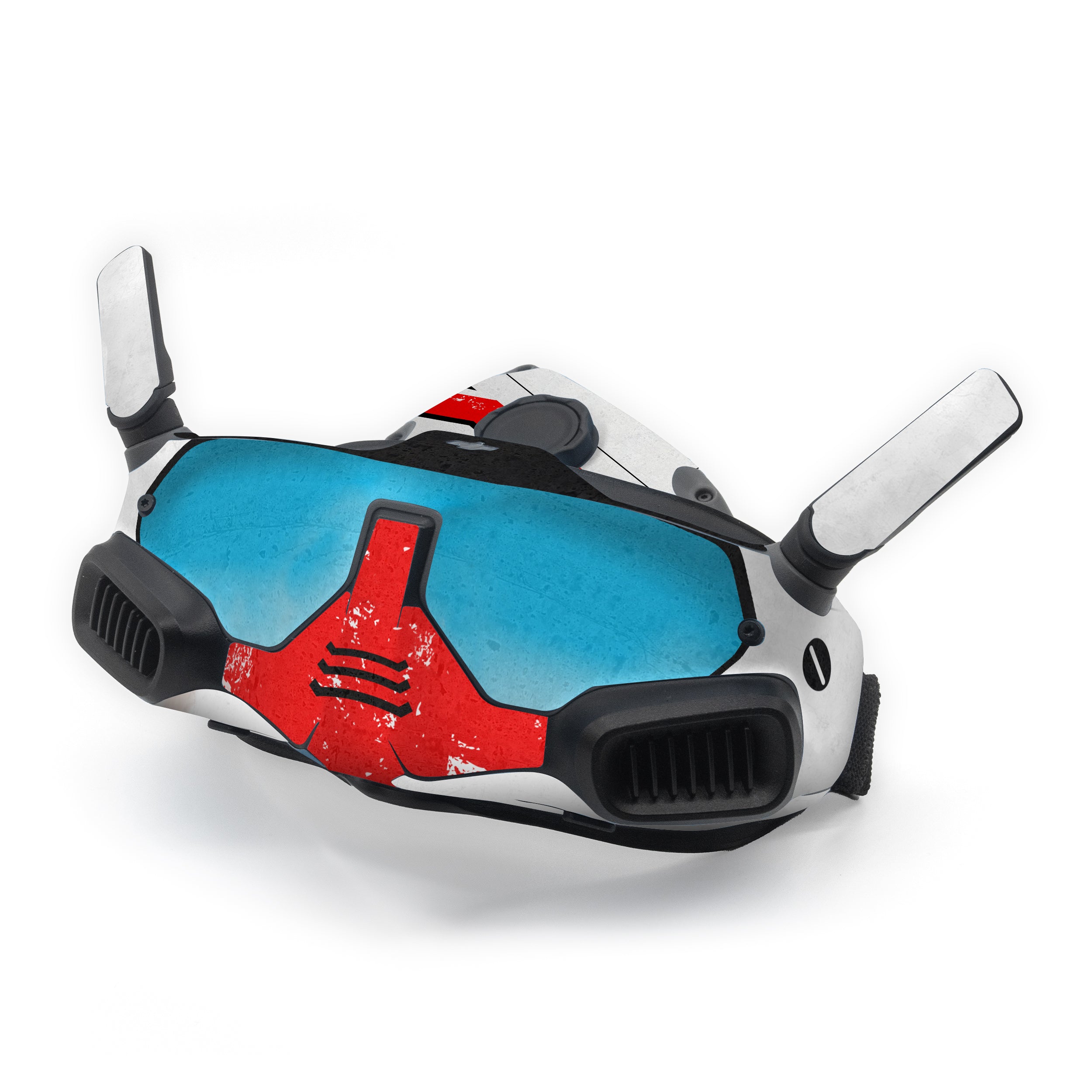 DJI Goggles Integra Skin - Red Valkyrie by Drone Squadron