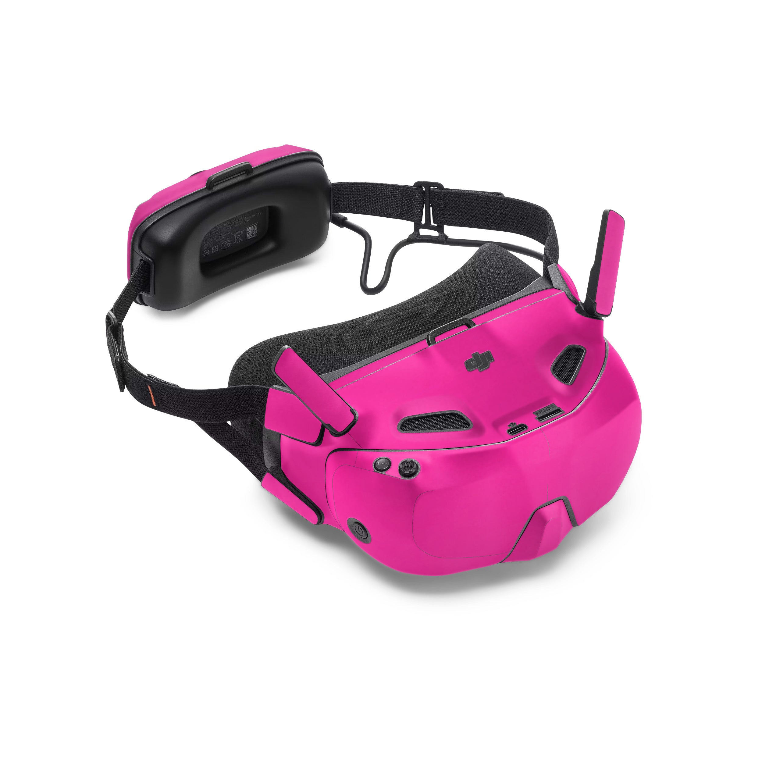 Solid State Malibu Pink - DJI Goggles N3 Skin