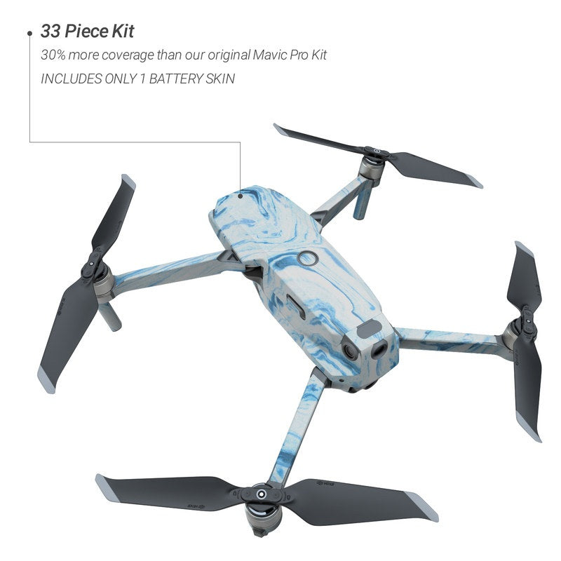 Azul Marble - DJI Mavic 2 Skin