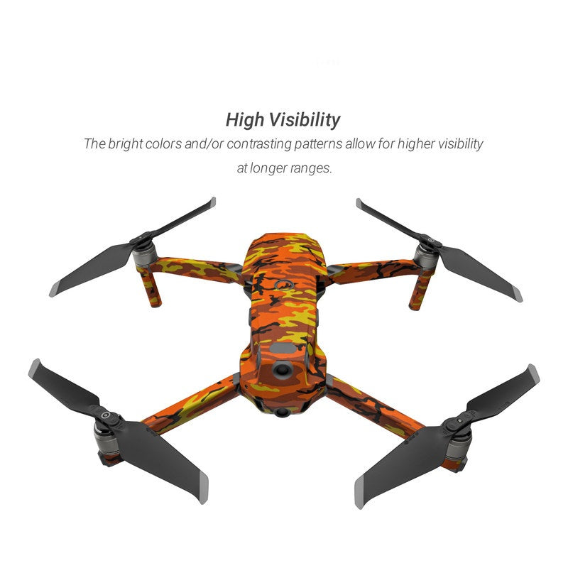 Orange Camo - DJI Mavic 2 Skin
