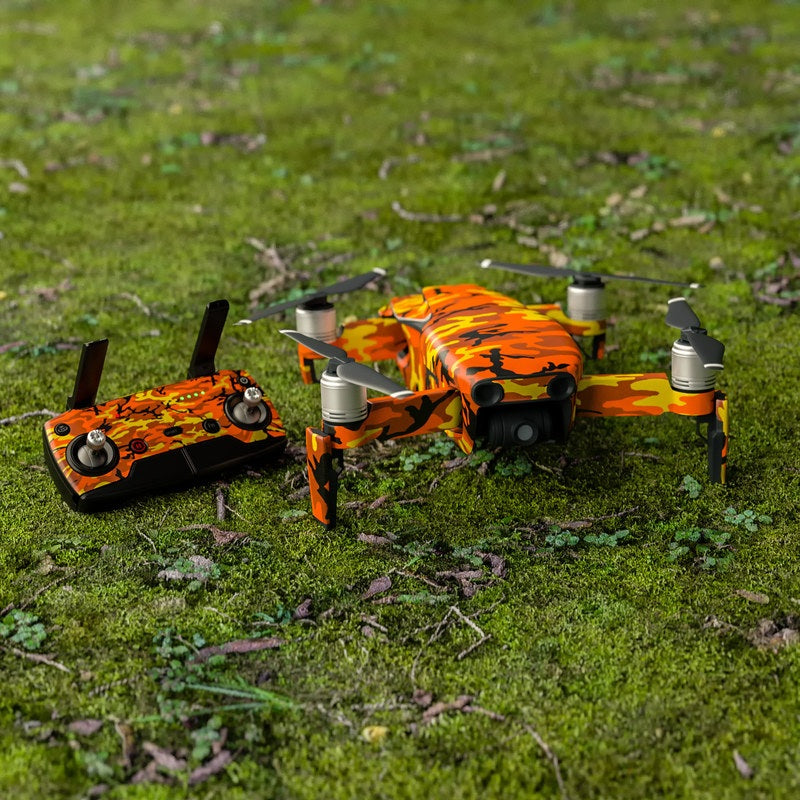 Orange Camo - DJI Mavic Air Skin