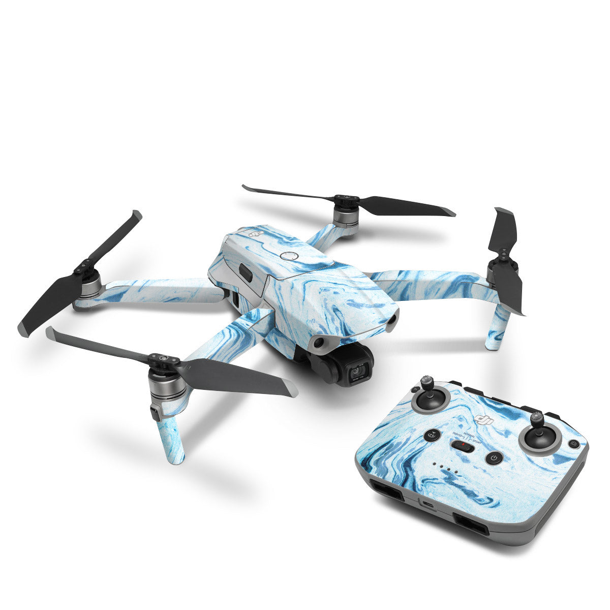 Azul Marble - DJI Mavic Air 2 Skin