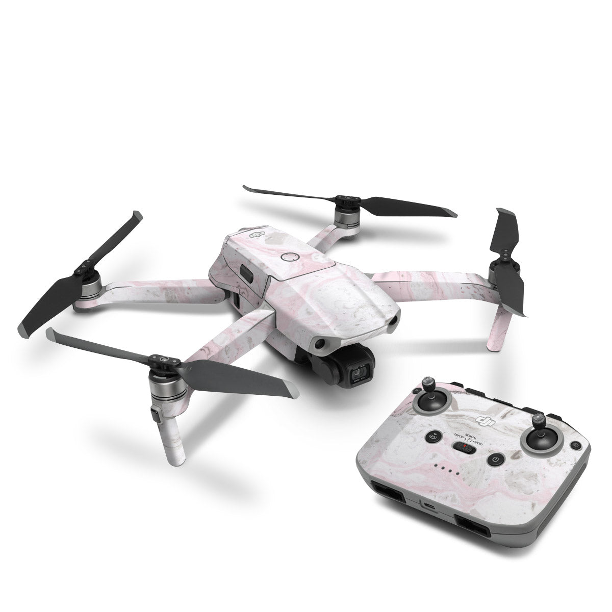 Rosa Marble - DJI Mavic Air 2 Skin