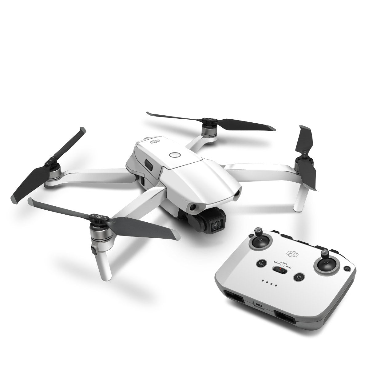Solid State White - DJI Mavic Air 2 Skin