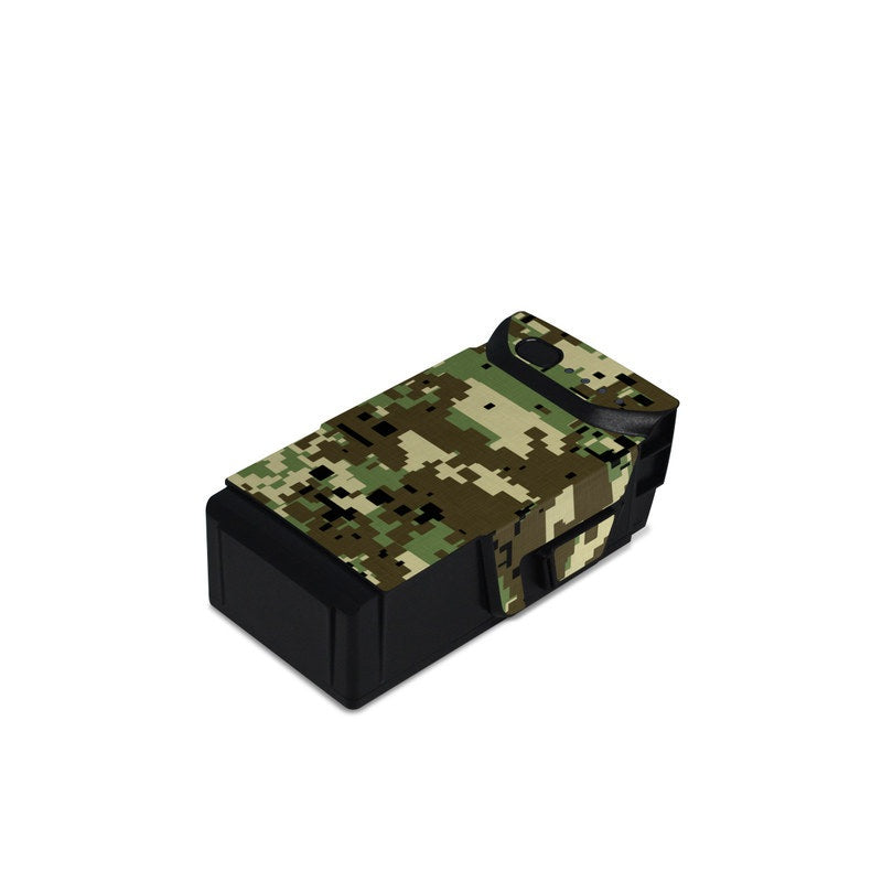 Digital Woodland Camo - DJI Mavic Air Battery Skin
