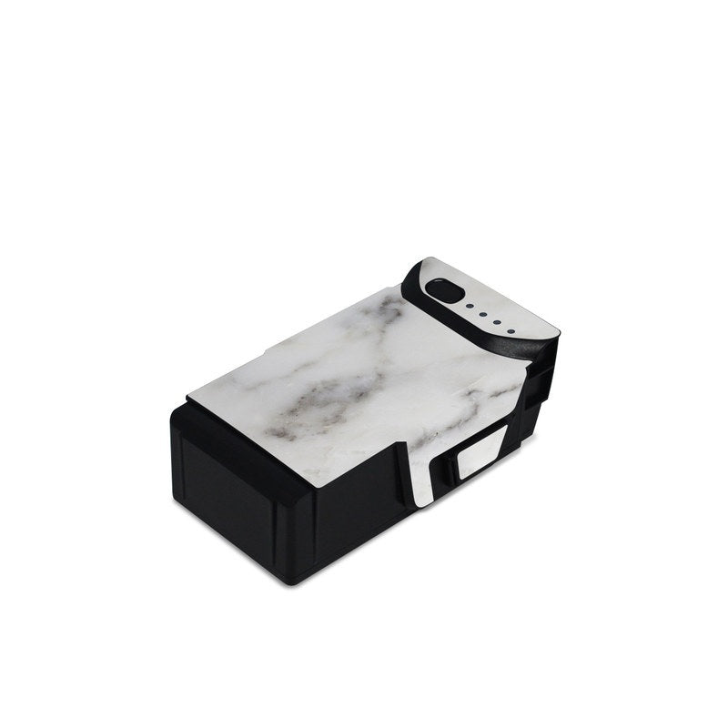 White Marble - DJI Mavic Air Battery Skin
